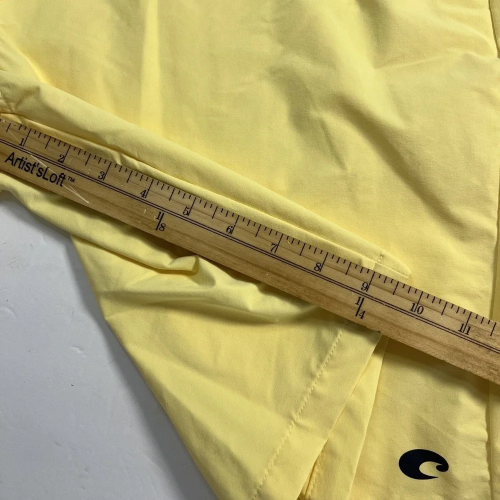 Costa‎ Men's Elastic Drawstring Board Shorts Yellow Size XXL-New